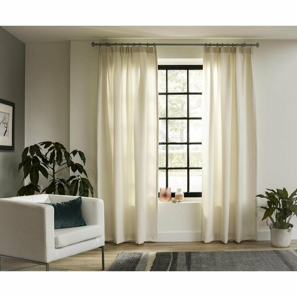 Ltl Home Products 63 in. Forest Intensions Single Curtain Rod Kit, Pastel Green FORBELLO63KITR